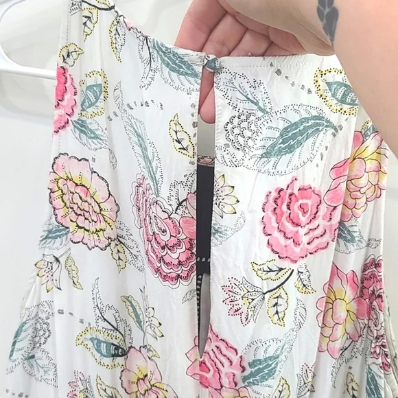 Torrid Floral Challis Midi Dress - Picture 7 of 7